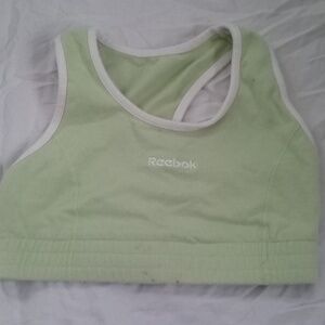 Reebok Lime Green Athletic Bra